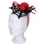 Traka za kosu s paučinom i paukom