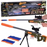 Velika pjenasta snajperska puška s optikom i spremnikom