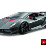 Model Lamborghini Sesto Elemento 1:24 Metalik Siva
