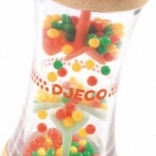 Drvena zvečkica s perlama i propelerima DJECO