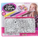 Zabavno bojanje etui s jednorogom