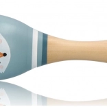 Plava drvena maraka s lisicom