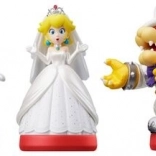 amiibo figurice Super Mario – svadbeni set Mario, Peach i Bowser (3 kom)