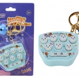 Džepna elektronička igra Pop It na privjesku za ključeve – plava