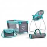 Dječji set za lutke Elsa Prestige od Milly Mally – mint