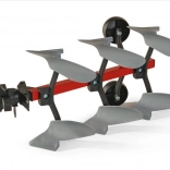 Rolly Toys obrtni višeredni plug NIEMEYER za dječje traktore