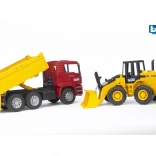 Bruder kamion MAN kiperv i prednji utovarivač FR130