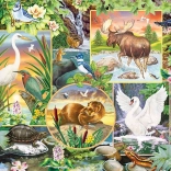 Obiteljska slagalica Čarolija rijeke 350 dijelova COBBLE HILL