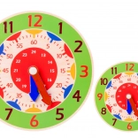 Drvene edukativne satove zelene