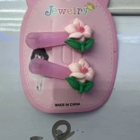 Ukosnice Ružičaste Cvijetne Set