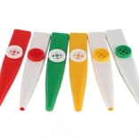 Plastično kazoo 12 cm – 4 boje