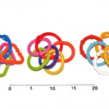 Šareni prsteni za bebe