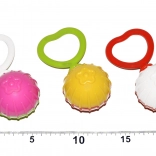 Zvečkica u obliku kugle s motivom srca