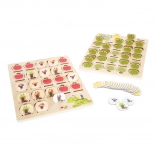 SMALL FOOT pogodi tko sam? 4 FRIENDS – drvena memorijska igra 2 u 1