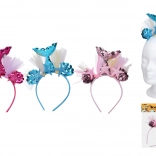 Karnevalska traka za kosu Sirena s ukrasom