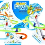 Pingvini na pokretnim stubištu sa svjetlom i melodijama