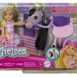 Barbie Chelsea na poniju – jahaći set s kacigom