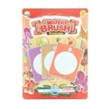 Vodeno slikanje dinosauri – set bojanki s vodenim kistom