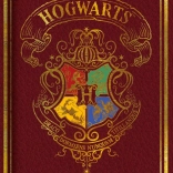 Bilježnica A5 Harry Potter crvena