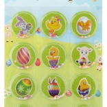 Uskrsne 3D sjajne naljepnice – set 12 kom