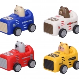 Životinjica u autiću na navijanje 9 cm