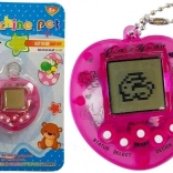 Elektronička igra TAMAGOTCHI ružičasta s kratkim lančićem