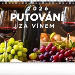 Stolni kalendar Putovanje za vinom 2026