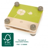 drveni preša za cvijeće small foot discover