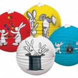 Papirnati okrugli lampion BOB I BOBEK 25 cm