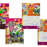 ARTLOVER šljokičasta slika s naljepnicama Konjići 20 × 29 cm