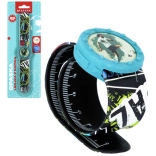 Plavi silikonski sat–ravnalo za djecu