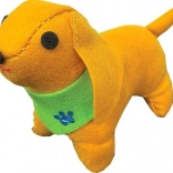 Filcani set – smeđi psić za šivanje