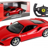 Auto na daljinsko upravljanje Ferrari 488 GTB crveno