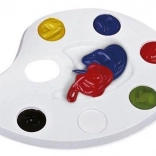 Plastična slikarska paleta za 6 boja ASTRA