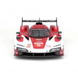 metalni model auta 1:24 bburago porsche 963 bijela/crvena #5