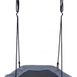 ECOTOYS šesterokutna ljuljačka „roda gnijezdo” siva