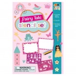 Viline šablone – kreativni set s bojicama