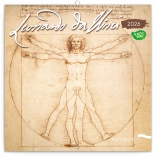 Bilježnički kalendar Leonardo da Vinci 2026