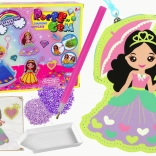 Set perlica za dijamantno stvaranje – privjesak princeza