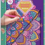 Blok A5 Ljubičasta Mandala Dijamantno Slikanje