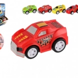 Kugla iznenađenja s plastičnim autićem 5 cm na povlačenje