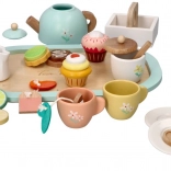 Pastelni čajni set Lelin