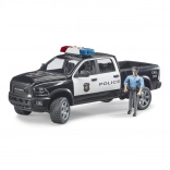 bruder policijski terenski pick-up ram s policajcem