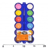 Vodene boje s kistom 12 kom