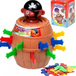 Vještinska igra Ludi pirat u buretu 9 × 9 × 12,5 cm