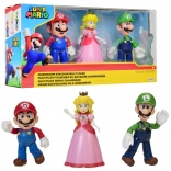 Super Mario figurice Mario, Luigi i princeza Peach 12 cm