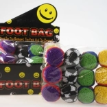 Pleteni hakisak – nogometna loptica footbag 24 kom