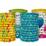 Šareni papirnati lampion valjak 15 cm