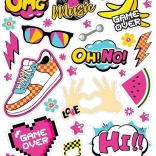 Glačalne naljepnice OMG – veliki arak 20 × 30 cm