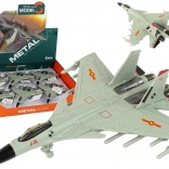 Na trenje pokretan lovački avion u mjerilu 1:72 sivi